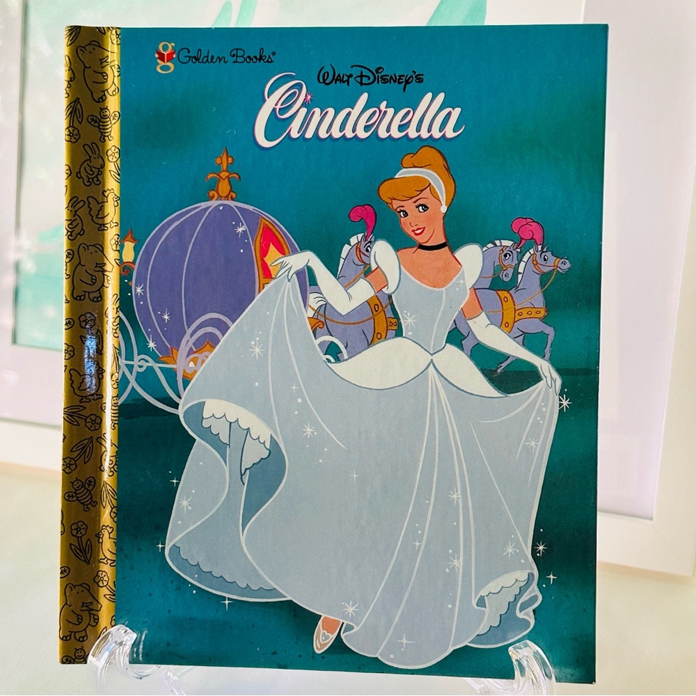 NEW A Little Golden Storybook Walt Disney’s Cinderella Hardcover Book